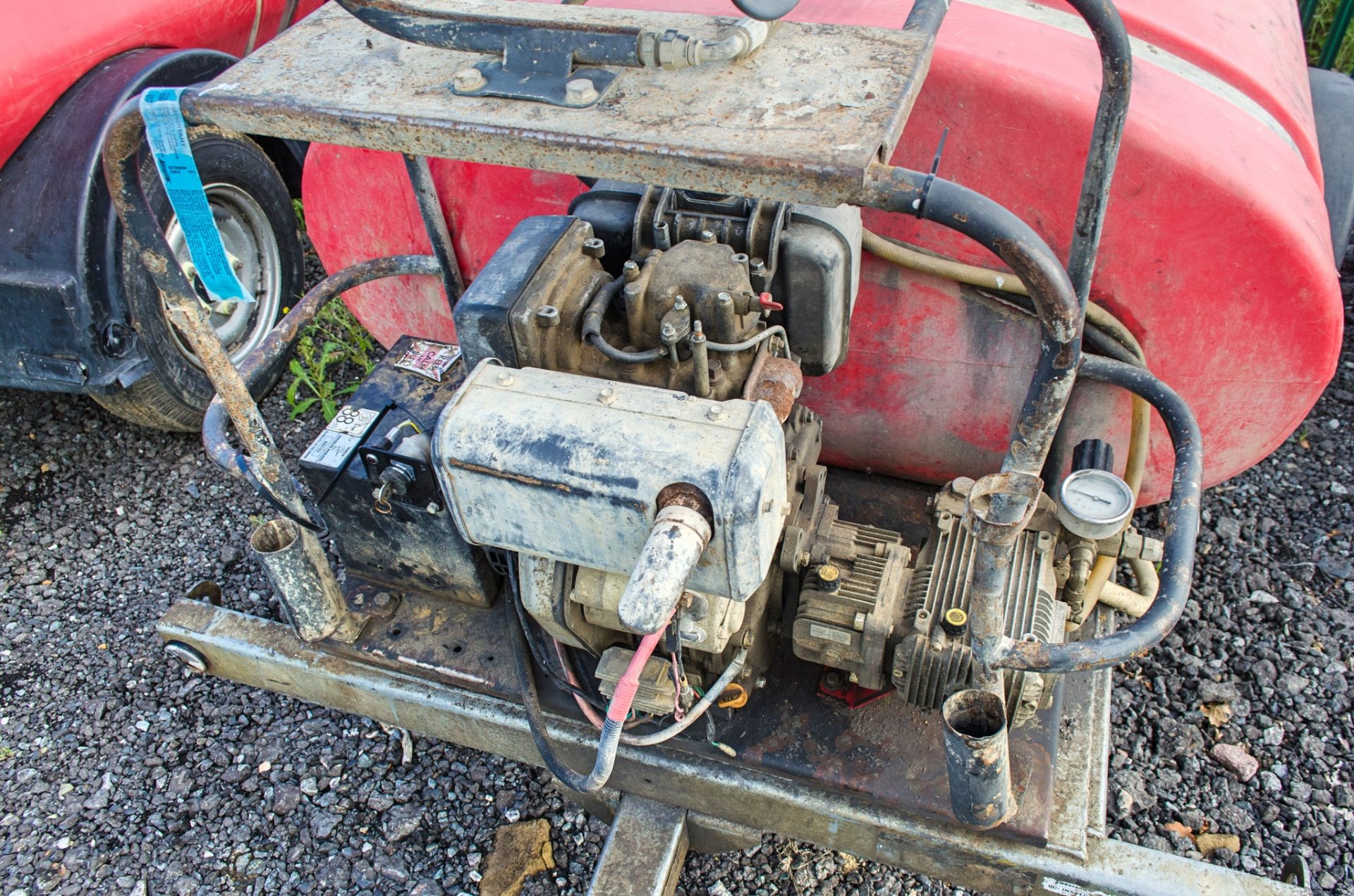 Western diesel driven pressure washer bowser PF005 - Image 3 of 3