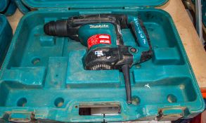 Makita HR3210C 110v SDS rotary hammer drill c/w carry case ** Power cord cut off **