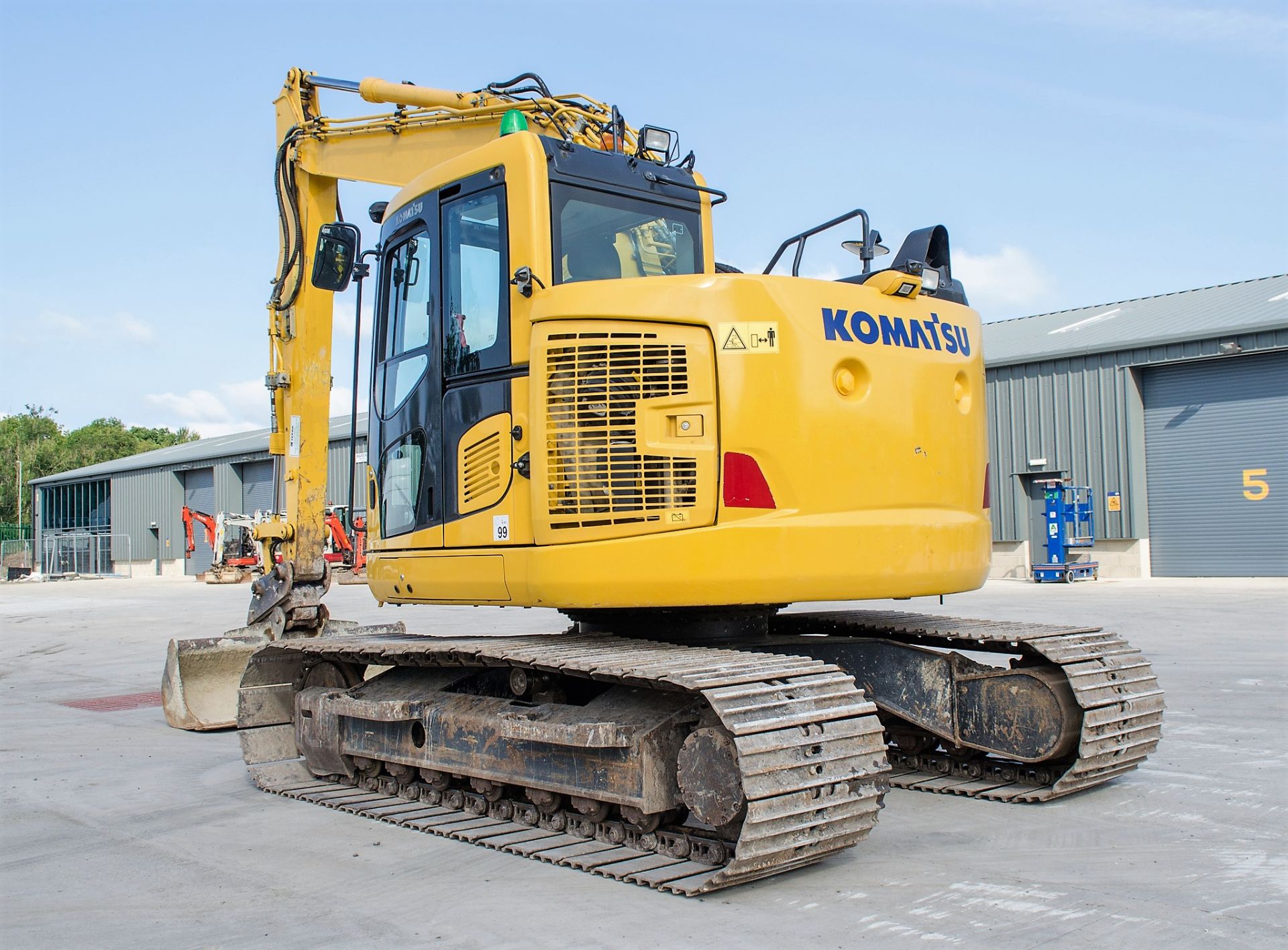 Komatsu PC138US-11 13 tonne steel tracked excavator Year: 2017 S/N: F50393 Recorded Hours: 3961 - Image 4 of 24