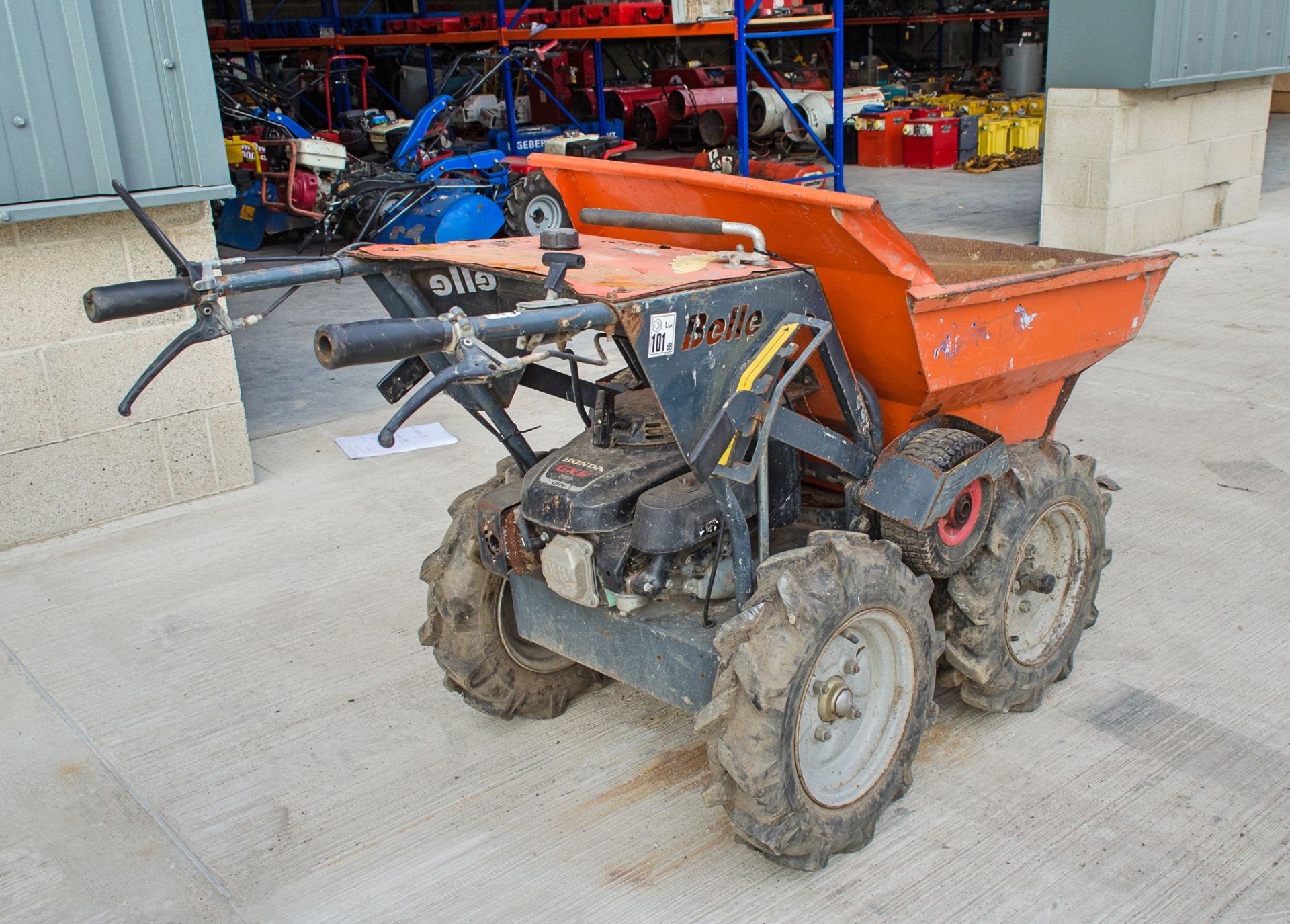 Belle BMD 300 petrol driven walk behind dumper  2228 - 0050 - Image 3 of 7