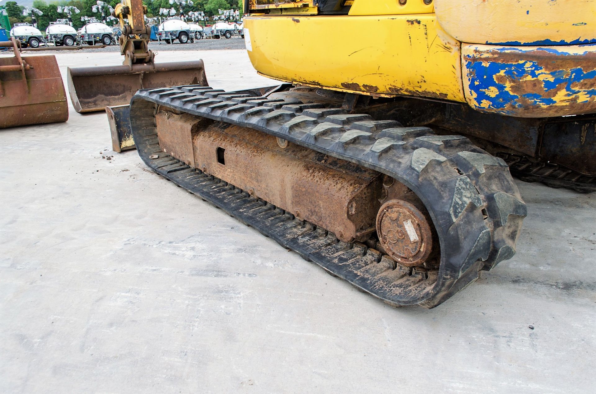 Komatsu PC45R 4.5 tonne rubber tracked mini excavator Year: 2004 S/N: 22289 Recorded Hours: 6109 - Image 9 of 20