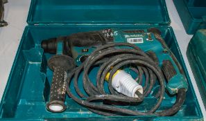 Makita HR2630 100v SDS hammer drill c/w carry case 18031171