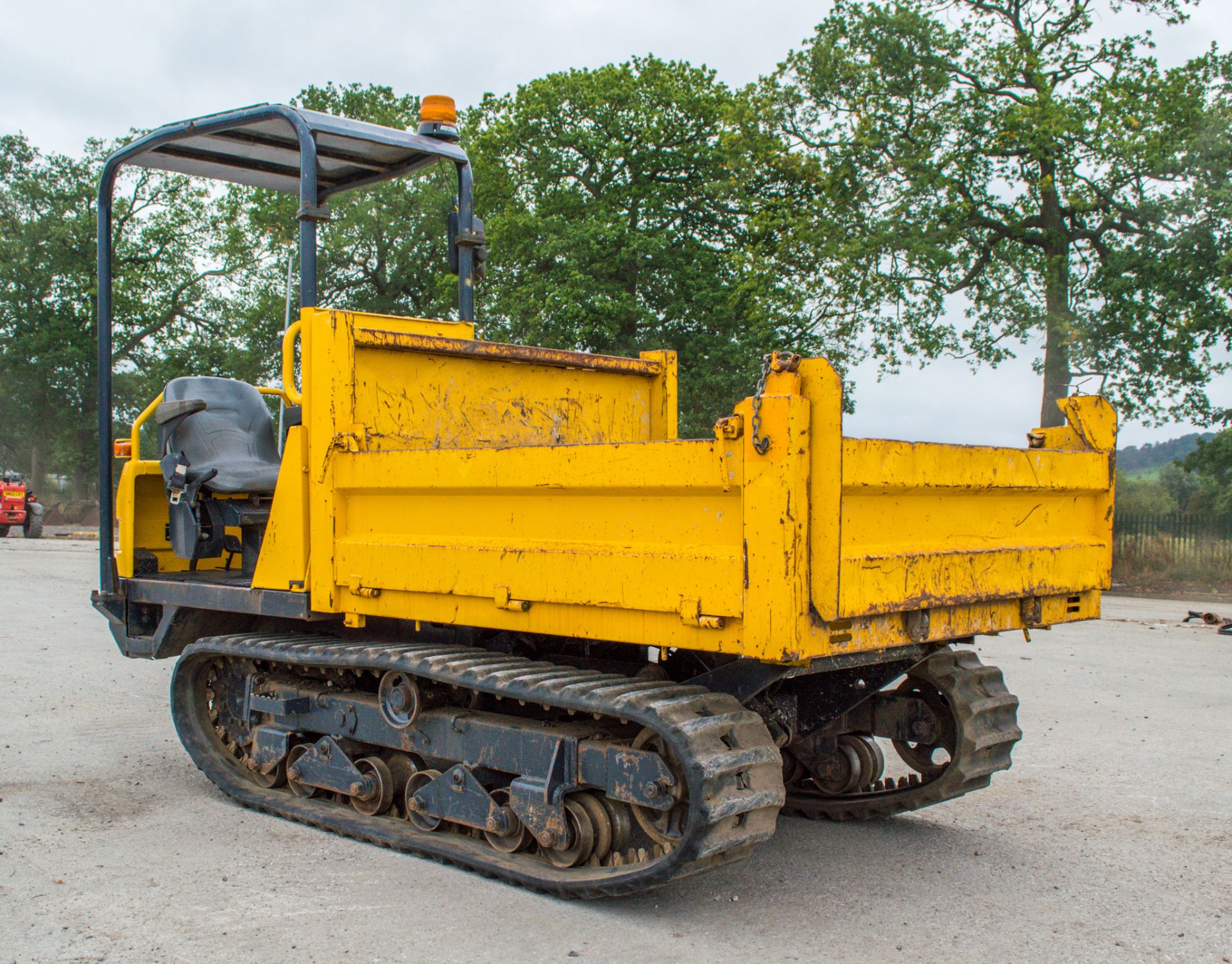 Yanmar C30R 3 tonne straight skip dumper rubber tracked dumper Recorded Hours: Not displayed ( clock - Image 2 of 16