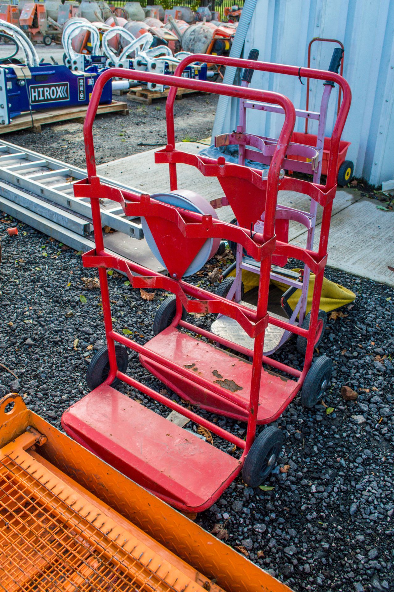 3 - fire extinguisher trolleys