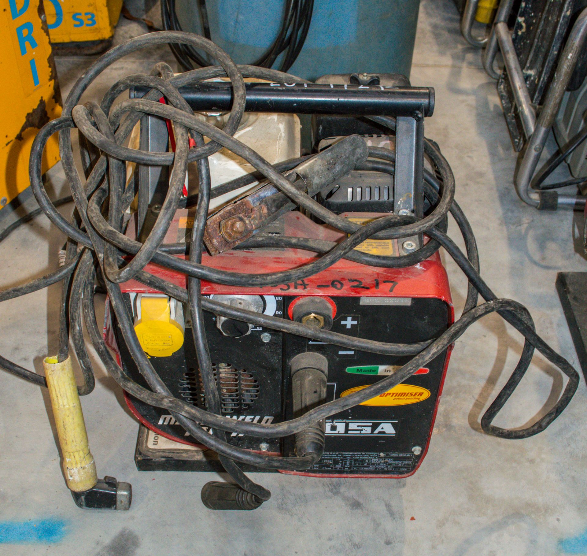 Mosa magic weld MK2 petrol driven portable welder generator MOSA-0217