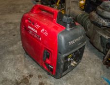 Honda EU20i petrol driven suitcase generator 13103494