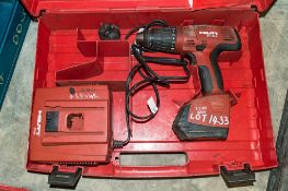 Hilti SF151-A cordless power drill c/w charger, battery & carry case