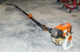 Stihl HT103 petrol driven long reach hedge trimmer