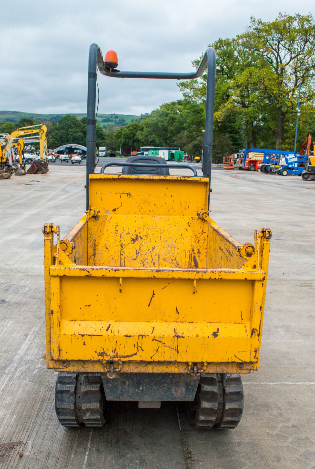 Yanmar C12-R 1.2 tonne straight skip rubber tracked dumper Recorded Hours: 1034 P3073 - Image 5 of 17