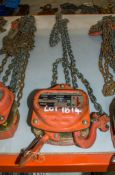 William Hacket WH-C4 1 tonne chain block HACK0331