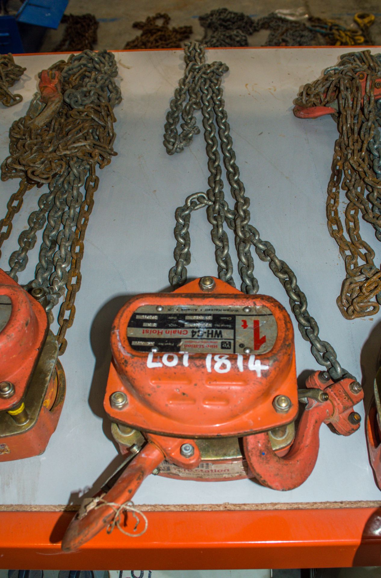 William Hacket WH-C4 1 tonne chain block HACK0331