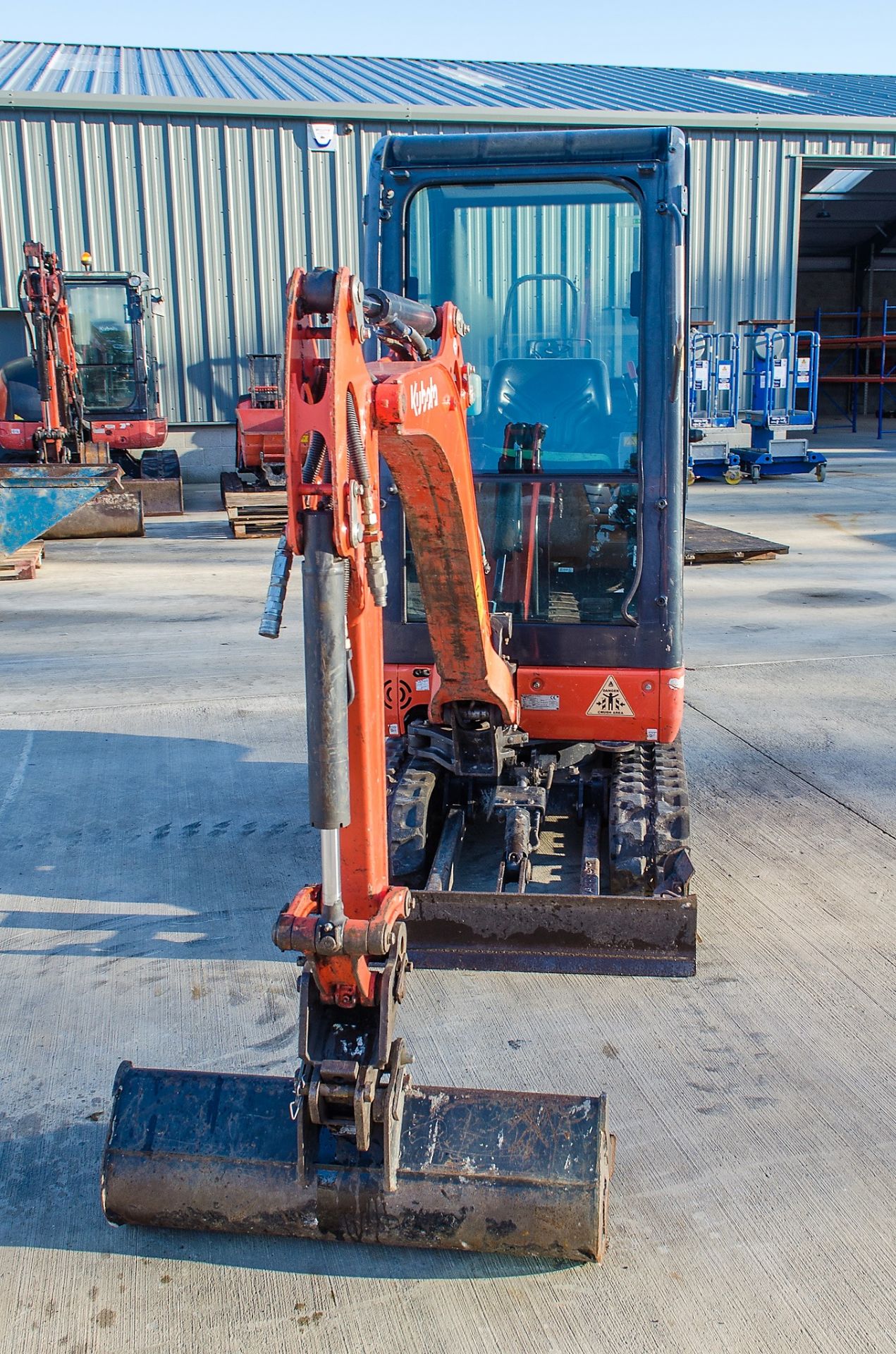 Kubota KX016-4 1.5 tonne rubber tracked mini excavator Year: 2015 S/N: 59296 Recorded Hours: 1652 - Image 5 of 20