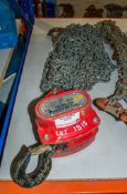Viper 1 tonne/9 metre chain block L032-1315