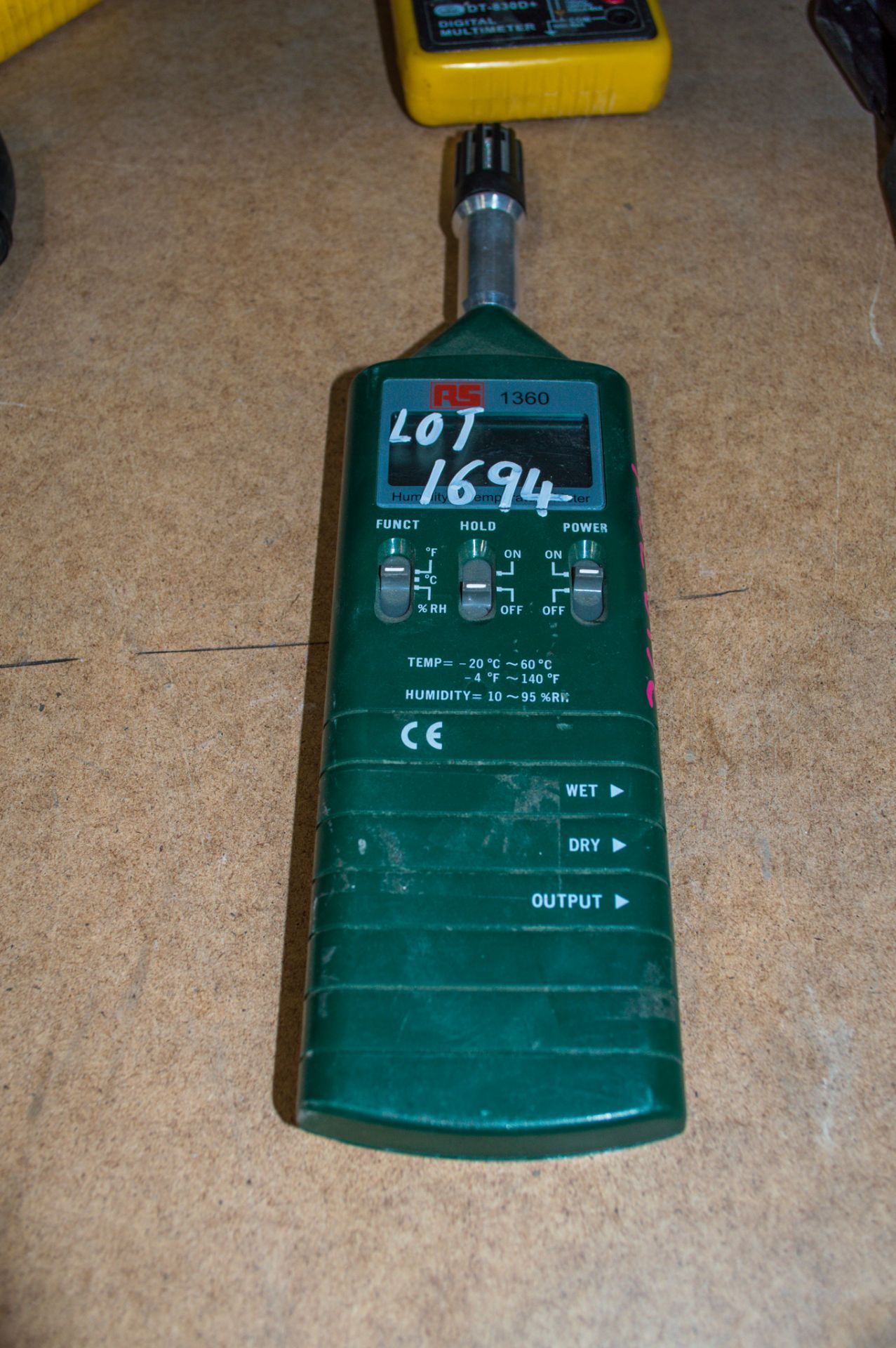 RS humidity & temperature meter
