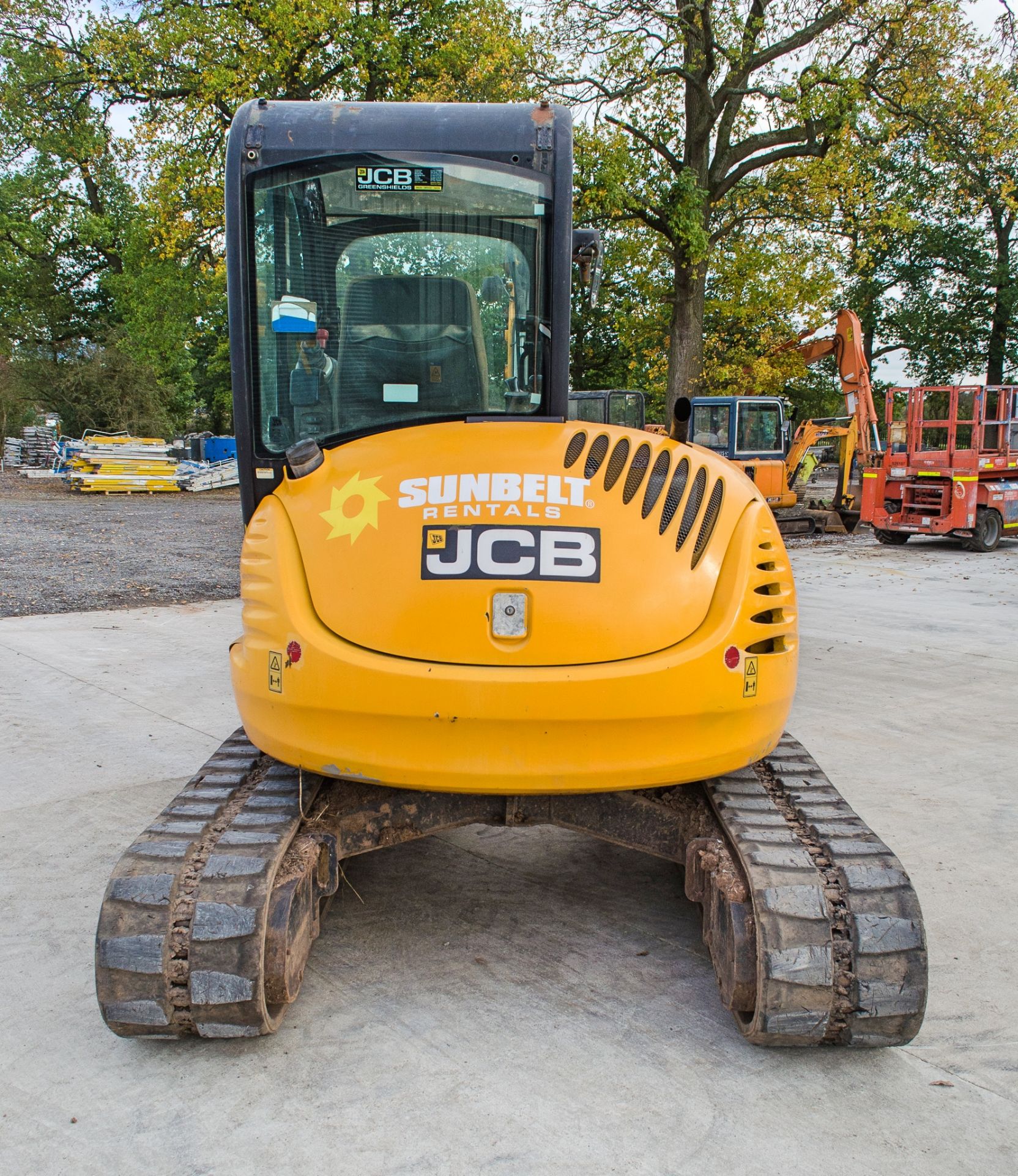 JCB 8055 5.5 tonne rubber tracked mini excavator  Year: 2013  S/N: 2060473 Recorded Hours: 2698 - Image 6 of 21