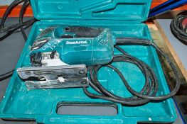 Makita 4350CT 110v jigsaw c/w carry case ** Cord cut off **