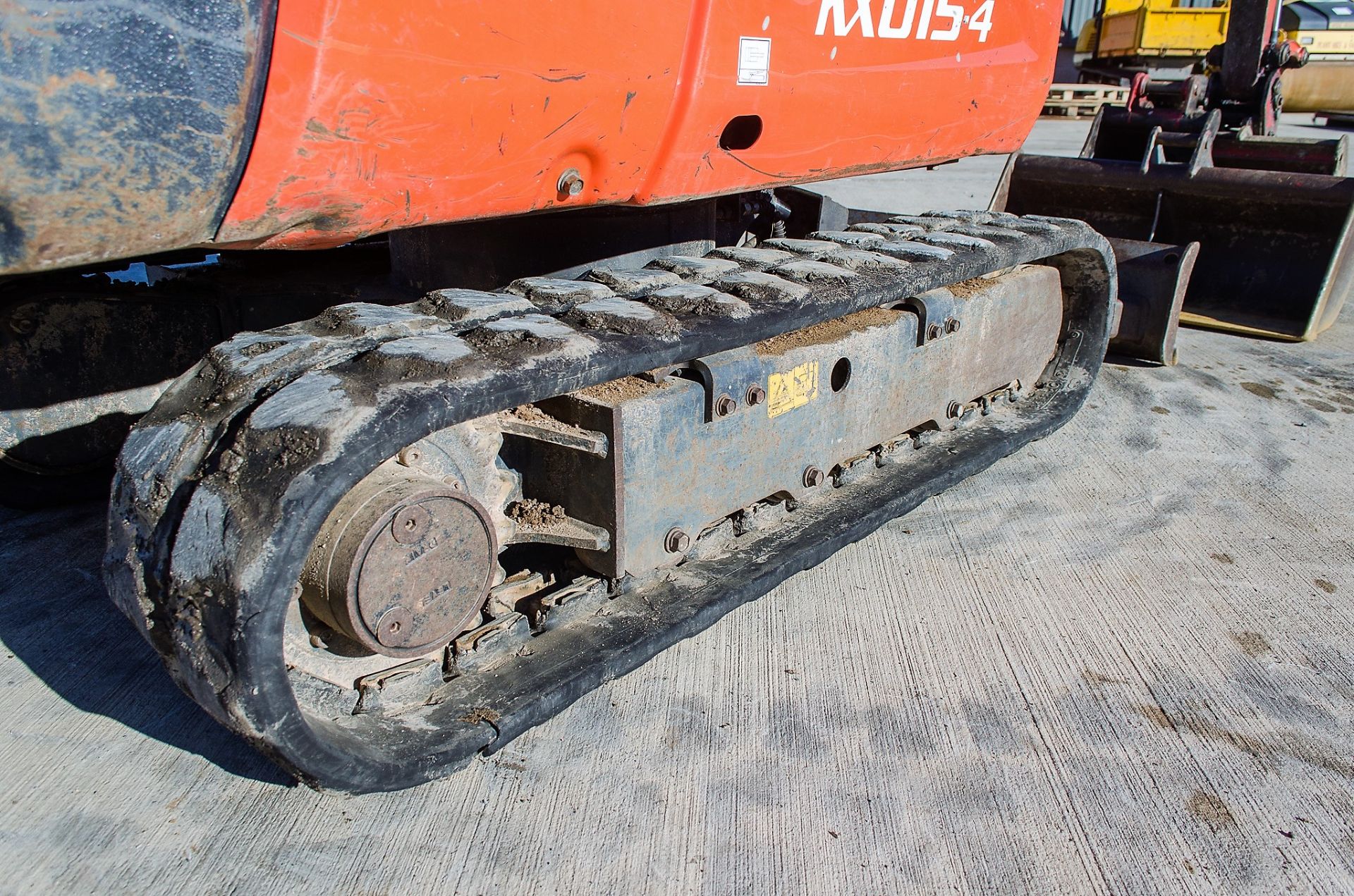 Kubota KX015-4 1.5 tonne rubber tracked mini excavator Year: 2016 S/N: 59647 Recorded Hours: 1527 - Image 10 of 20