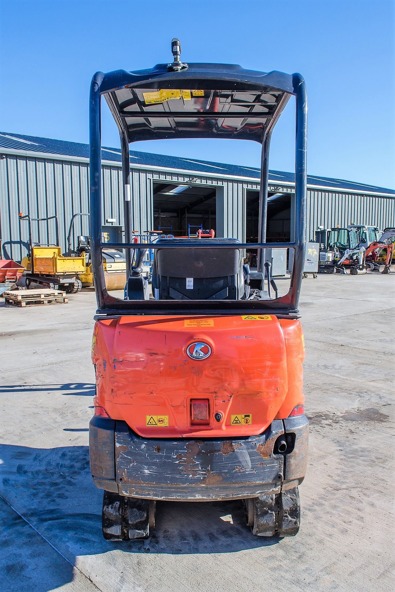 Kubota KX015-4 1.5 tonne rubber tracked mini excavator Year: 2016 S/N: 59647 Recorded Hours: 1527 - Image 6 of 20