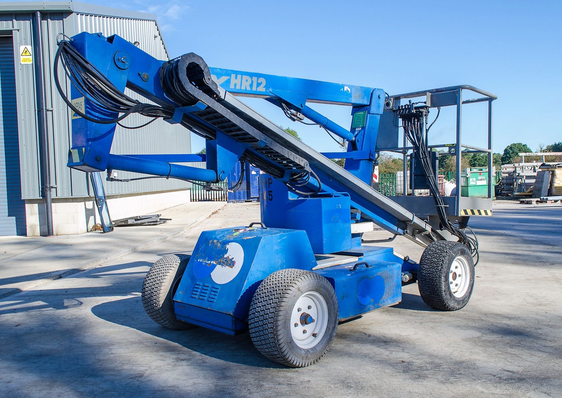 Nifty HR12 NDE diesel driven/battery electric articulated boom lift  Year: 2006  S/N: 12-13635 - Image 4 of 17