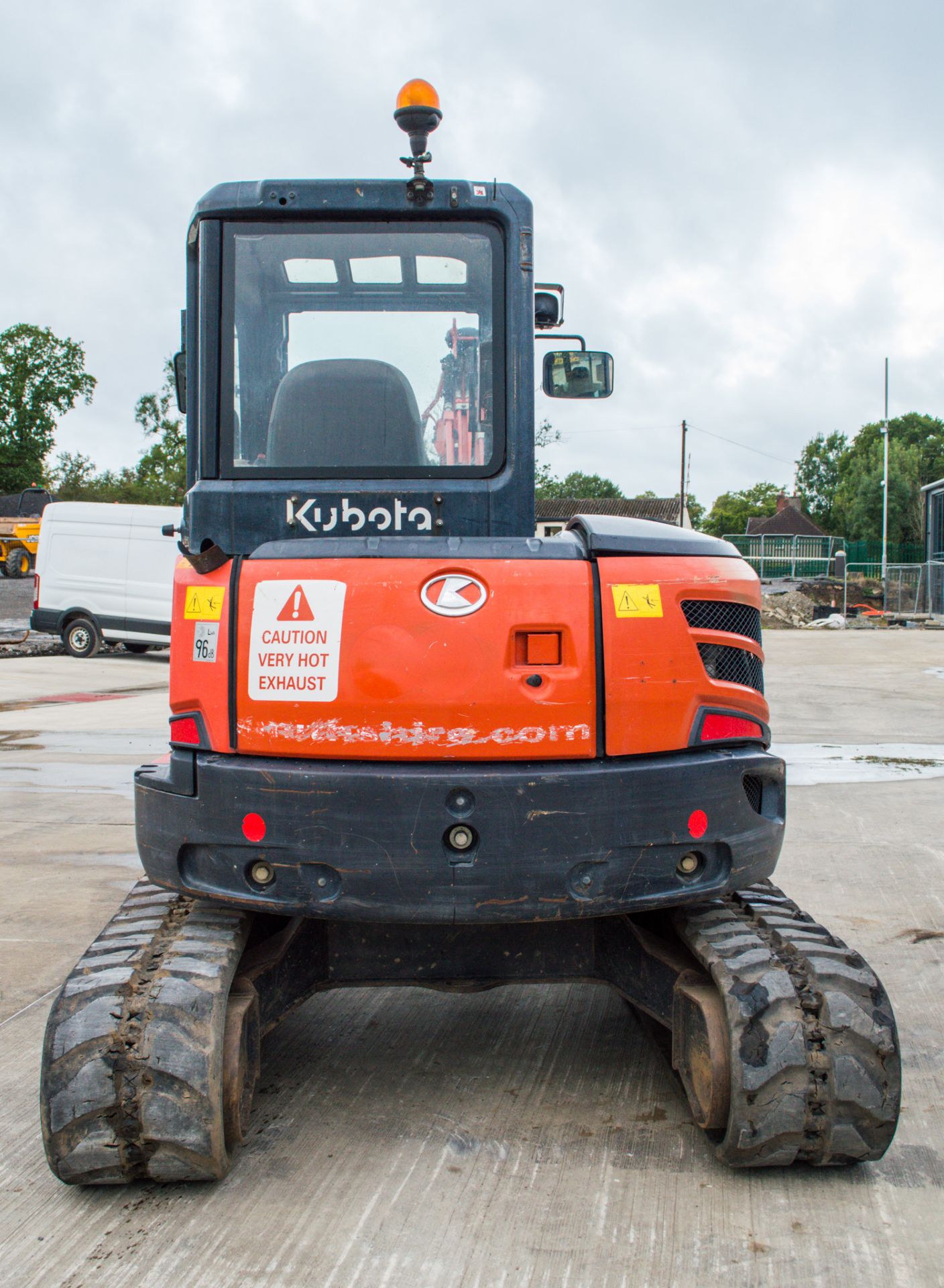 Kubota U48-4 4.8 tonne rubber tracked excavator Year: 2011 S/N: 50890 Recorded Hours: 4472 c/w - Image 6 of 18