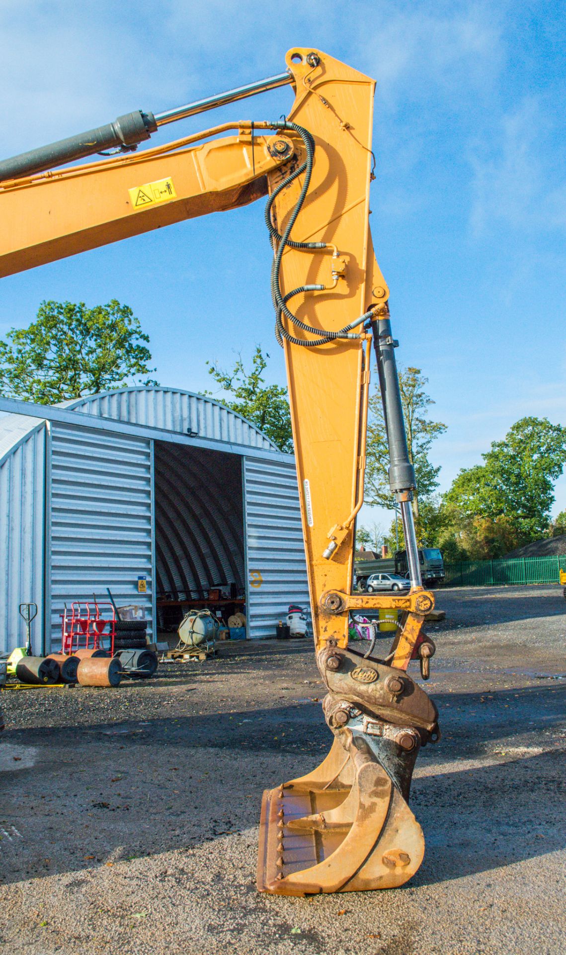 Case CX130C 14 tonne steel tracked excavator Year: 2014 S/N: 1205 Recorded Hours: 8730 piped, - Image 14 of 19