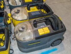 2 - Karcher Puzzi 100 240v carpet cleaning machines