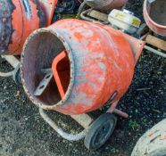 Belle Minimix 150 petrol driven cement mixer 10033574 ** Handle missing **