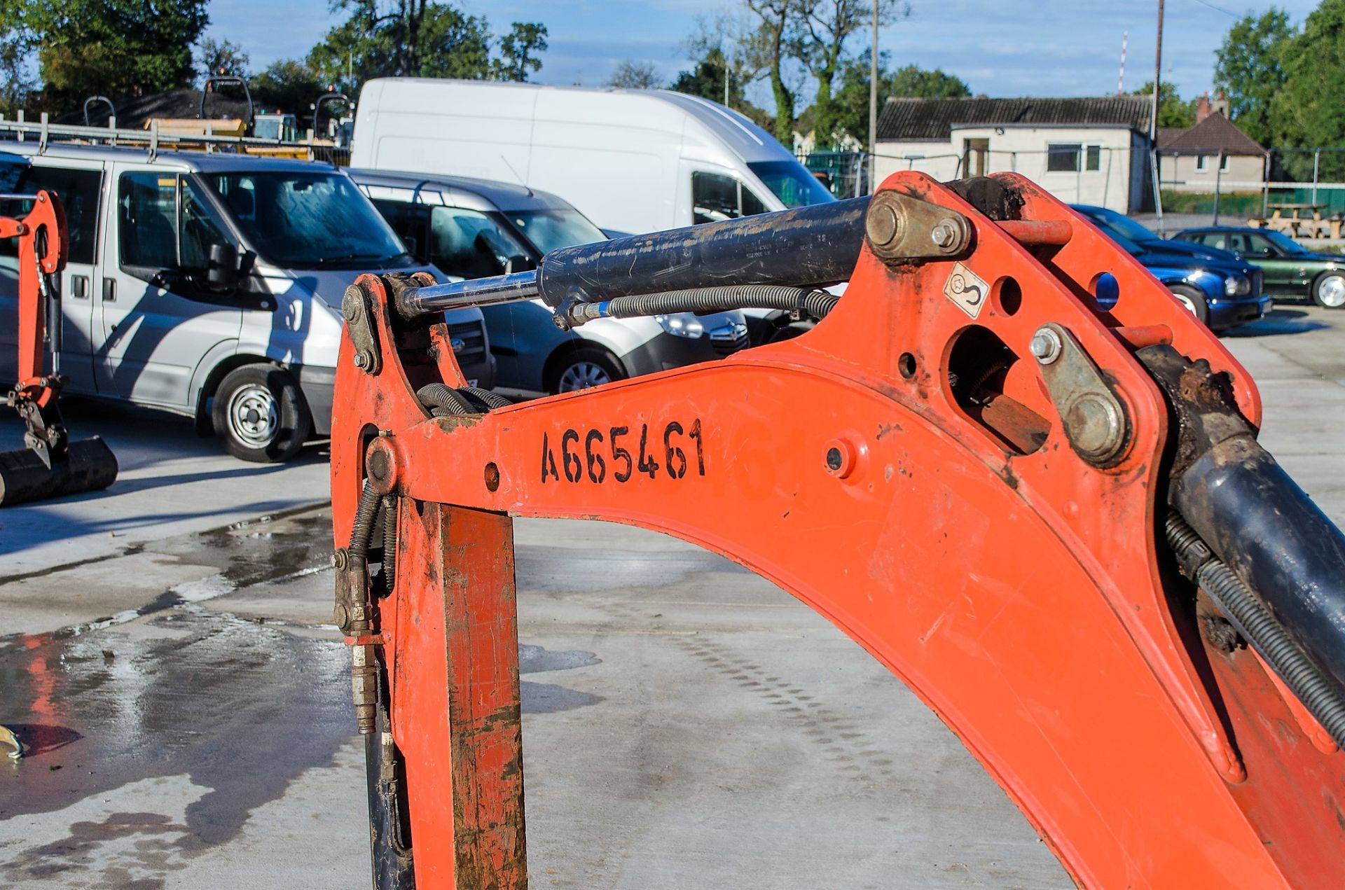 Kubota KX016-4 1.5 tonne rubber tracked mini excavator Year: 2015 S/N: 58688 Recorded Hours: 1736 - Image 14 of 19