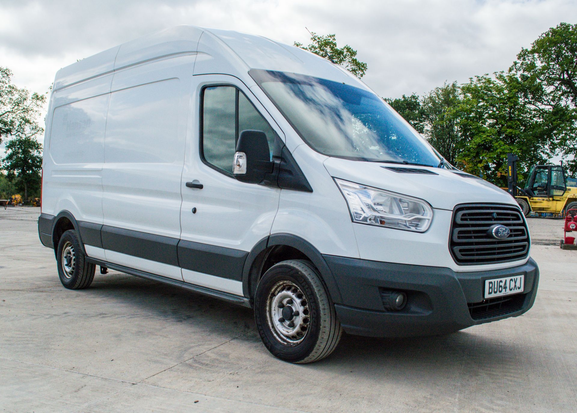 Ford Transit 350 RWD 2.2 TDCI 100 LWB high roof diesel panel van Registration number: BU64 CXJ - Image 2 of 22