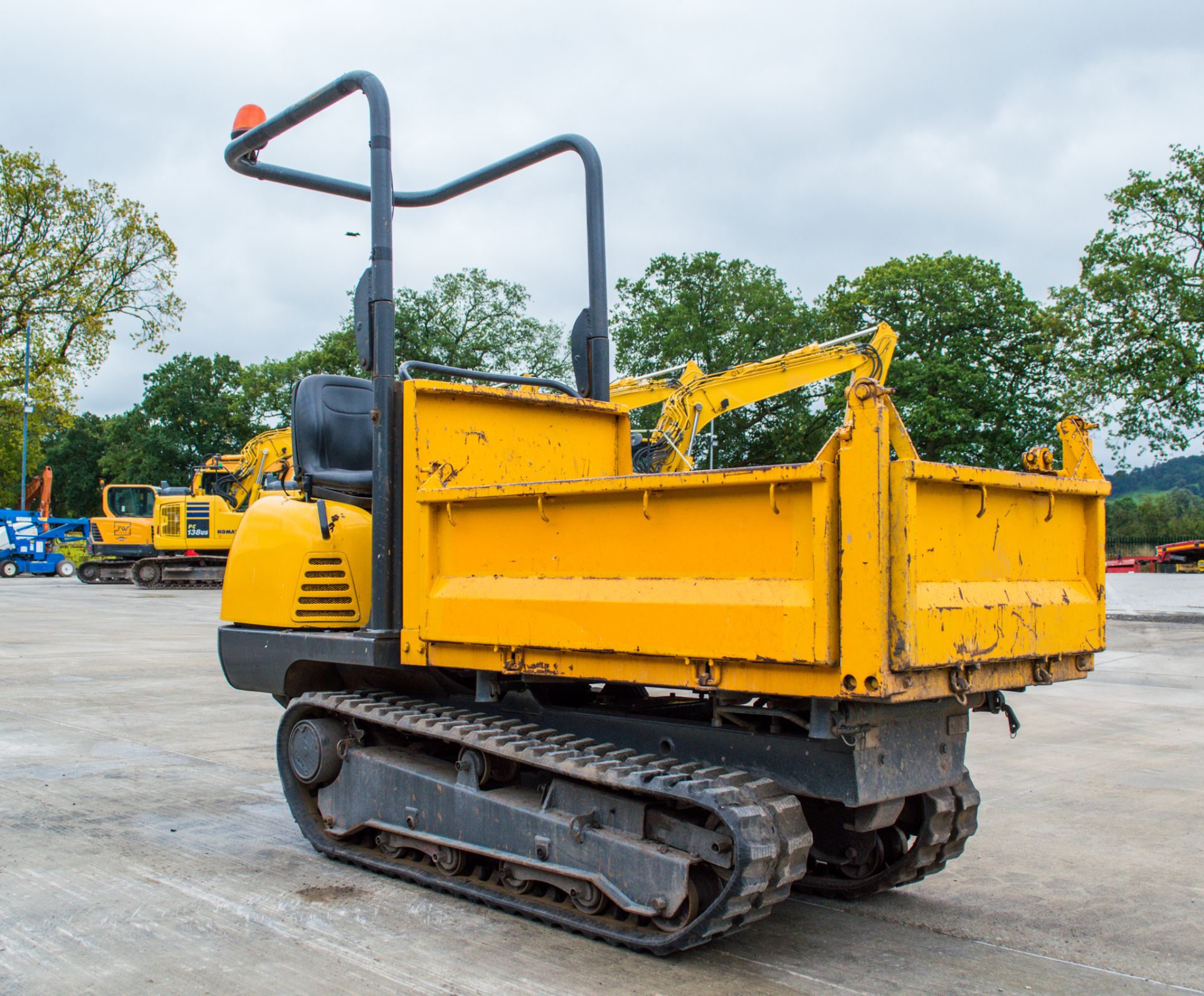 Yanmar C12-R 1.2 tonne straight skip rubber tracked dumper Recorded Hours: 1034 P3073 - Image 2 of 17