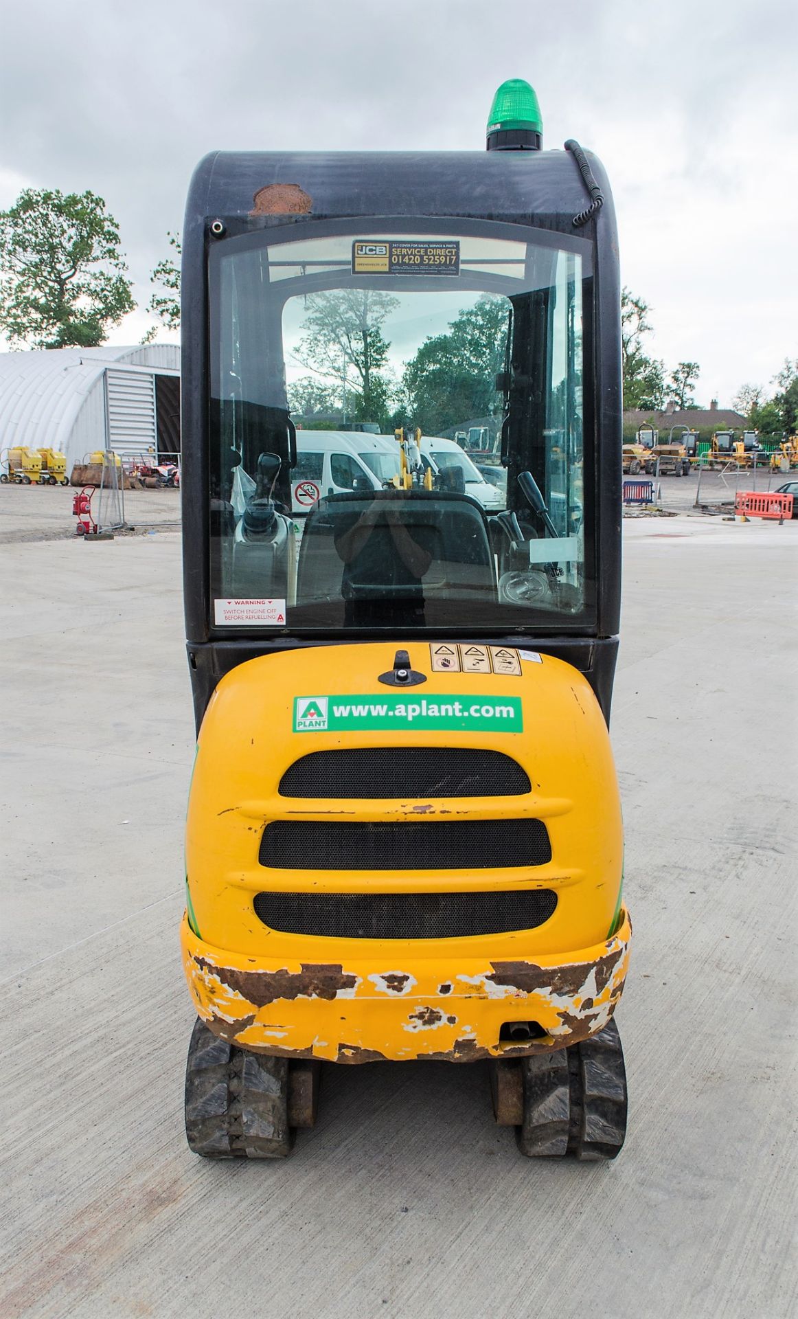 JCB 8016 CTS 1.5 tonne rubber tracked mini excavator Year: 2015 S/N: 2071738 Recorded Hours: 1882 - Image 6 of 20