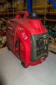 Honda EU10i petrol driven suitcase generator 17010582