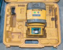 Topcon RL-H3R rotating laser level c/w carry case B021774 CO