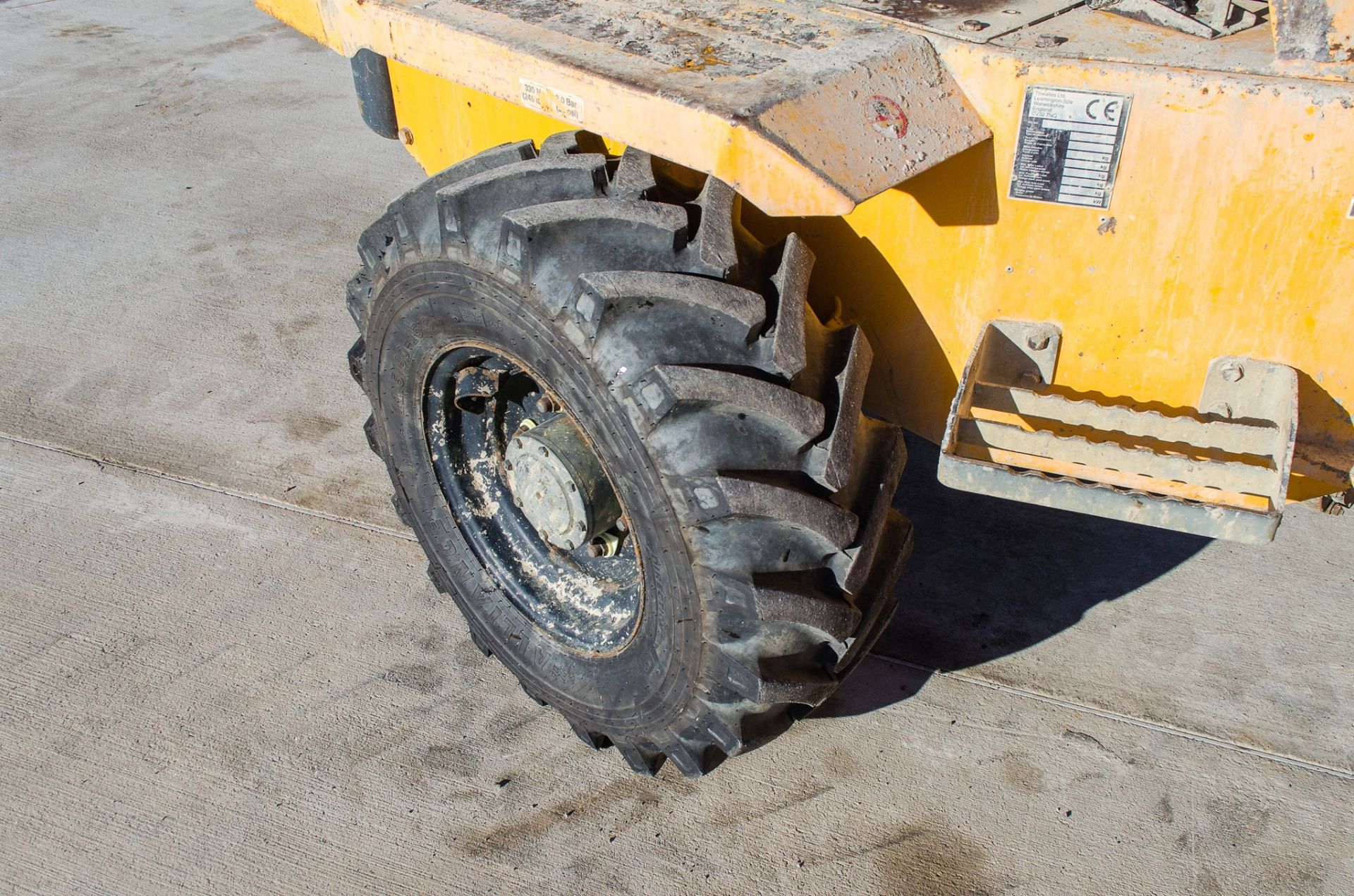 Thwaites 3 tonne swivel skip dumper  Year: 2013 S/N: C5134 Recorded Hours: 1903 ** Engine - Image 13 of 20