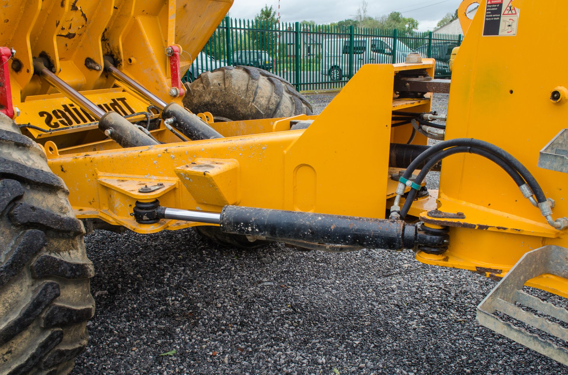 Thwaites 9 tonne straight skip dumper Year: 2018 S/N: 2090 Recorded Hours: 1081 c/w road light kit - Image 16 of 22