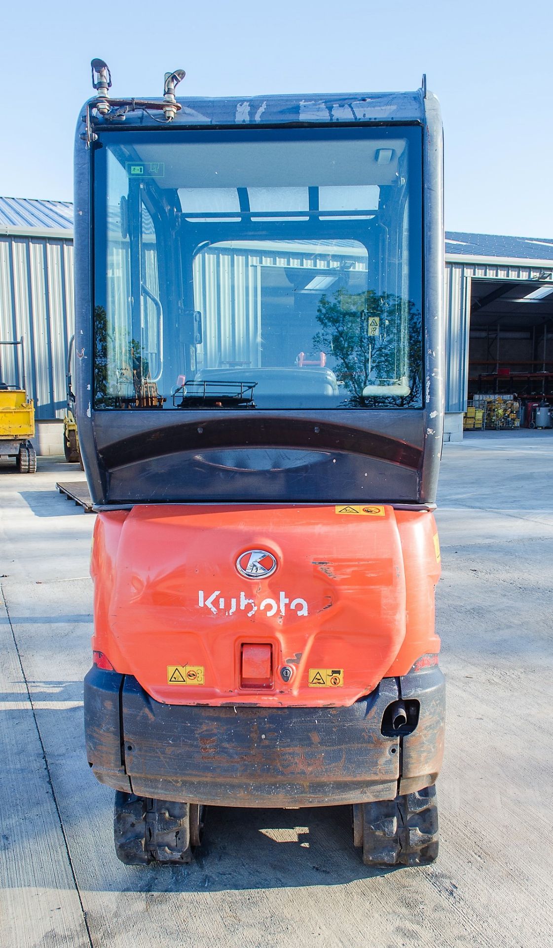 Kubota KX016-4 1.5 tonne rubber tracked mini excavator Year: 2015 S/N: 59296 Recorded Hours: 1652 - Image 6 of 20