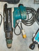 Makita HR5212C 110v SDS rotary hammer drill 03222129 ** Handle damaged **