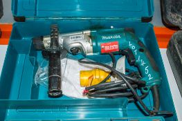 Makita HP2050 110v hammer drill c/w carry case 11032663