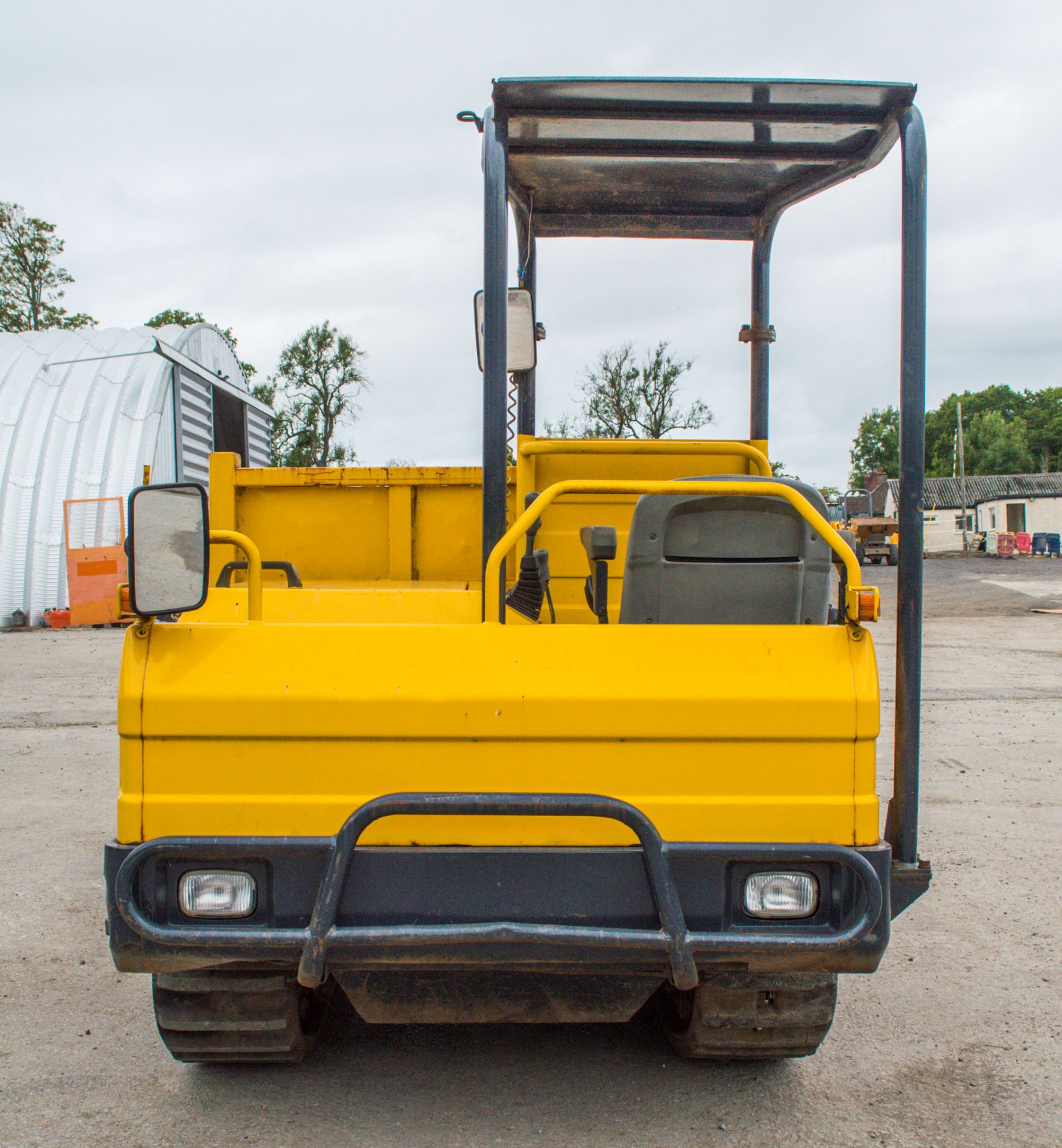 Yanmar C30R 3 tonne straight skip dumper rubber tracked dumper Recorded Hours: Not displayed ( clock - Image 6 of 16