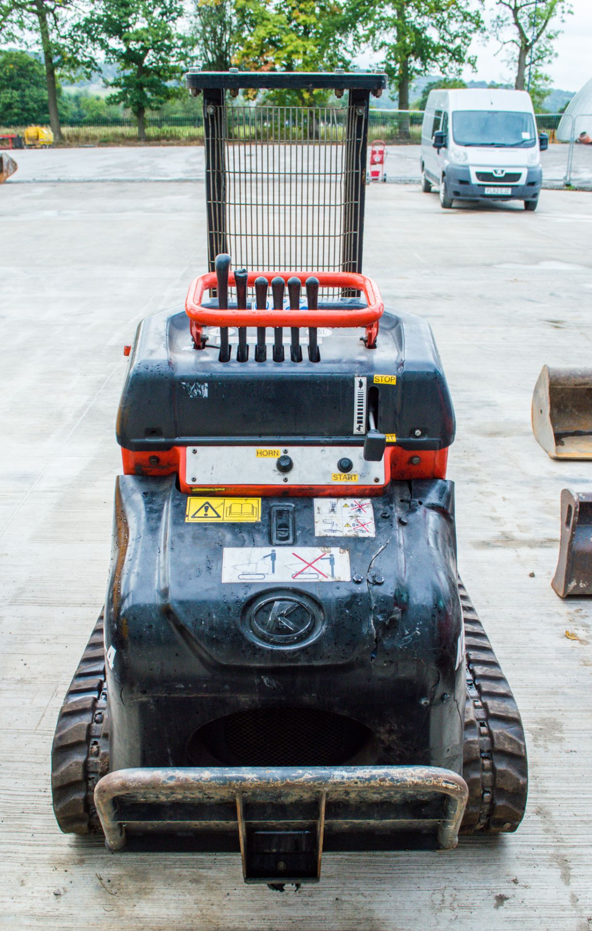 Kubota KC70V HD-4 0.7 tonne high-tip track dumper Year: 2017 S/N: 1PBK1 Recorded Hours: Clock not - Image 6 of 10