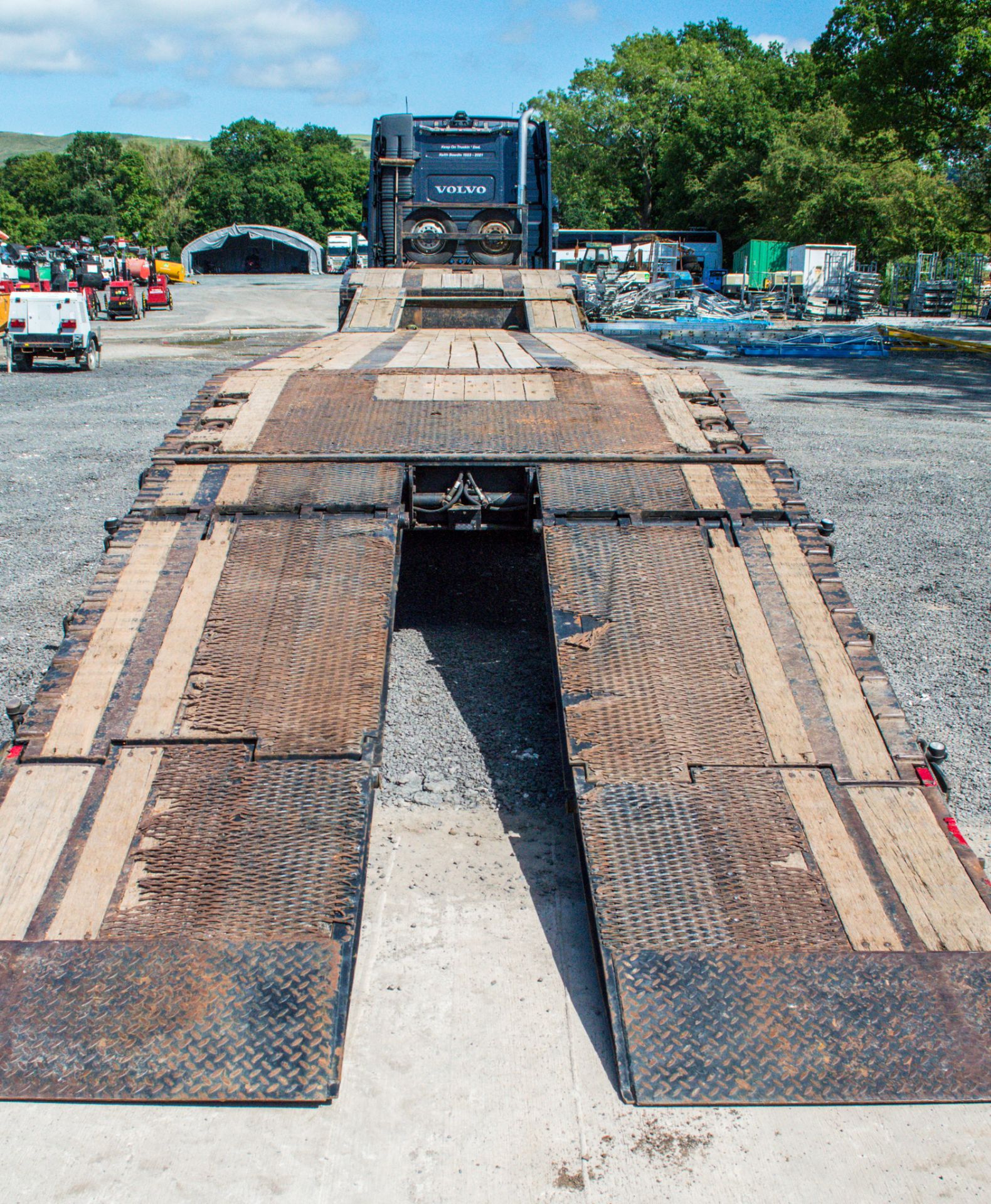 Andover SFLT 44 tri axle step frame low loader trailer  Year: 2014 S/N: E0850005 Ministery Number: - Image 19 of 28