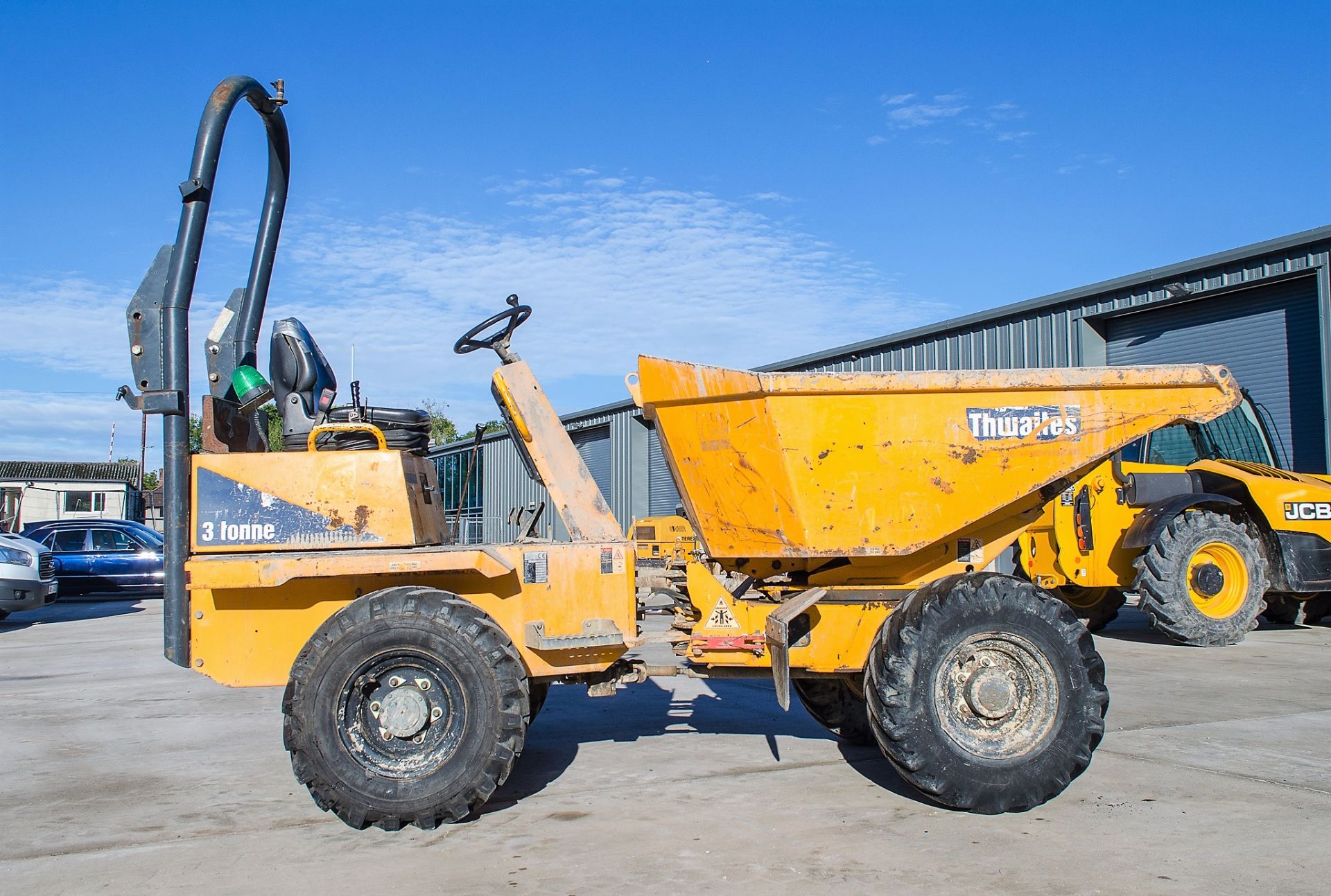 Thwaites 3 tonne swivel skip dumper  Year: 2013 S/N: C5134 Recorded Hours: 1903 ** Engine - Image 9 of 20