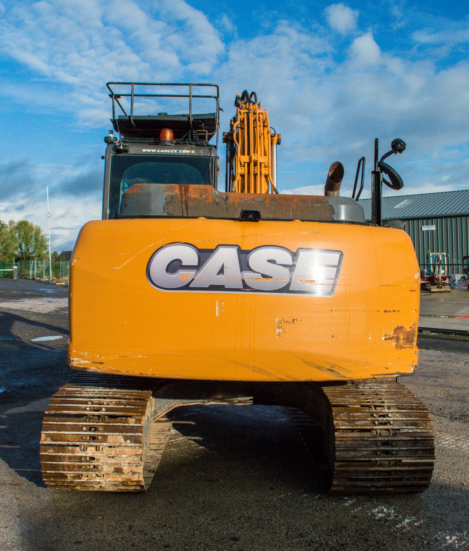 Case CX130C 14 tonne steel tracked excavator Year: 2014 S/N: 1205 Recorded Hours: 8730 piped, - Image 6 of 19