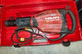 Hilti TE1000-AVR 110v heavy breaker c/w carry case 17060533