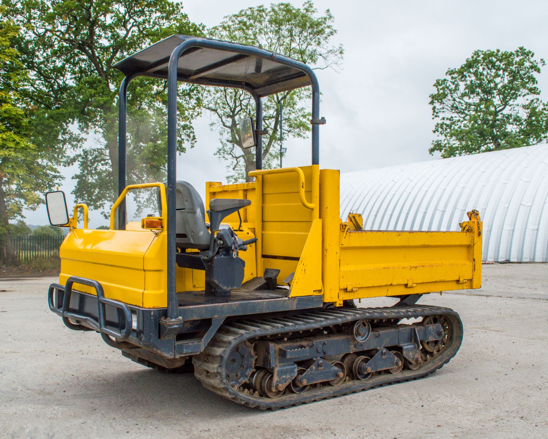 Yanmar C30R 3 tonne straight skip dumper rubber tracked dumper Recorded Hours: Not displayed ( clock - Image 3 of 16