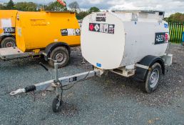 Western Abbi 950 litre fast tow bunded fuel bowser c/w hand pump, delivery hose & trigger nozzle