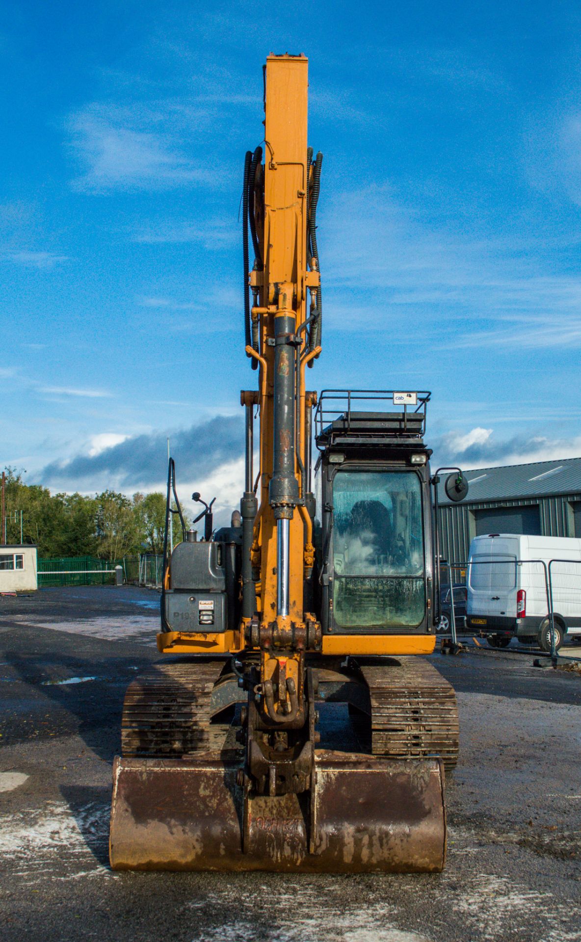 Case CX130C 14 tonne steel tracked excavator Year: 2014 S/N: 1205 Recorded Hours: 8730 piped, - Image 5 of 19