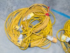 3 - 110v extension cables