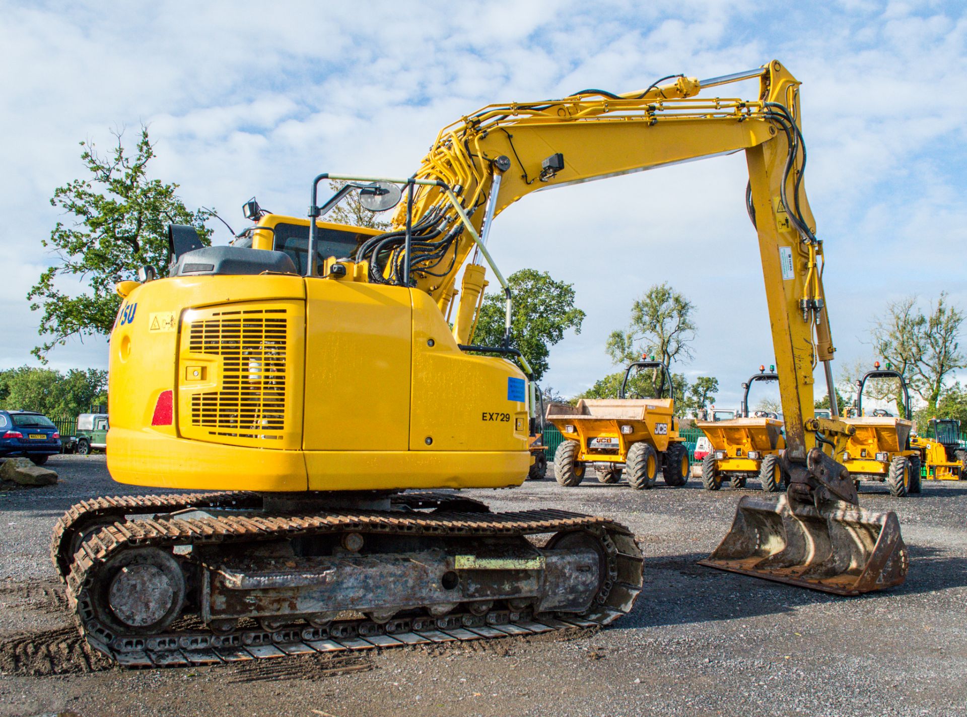 Komatsu PC 138 US - 11 14 tonne steel tracked excavator  Year: 2017  S/N: 50222 Recorded Hours: 5238 - Image 3 of 20