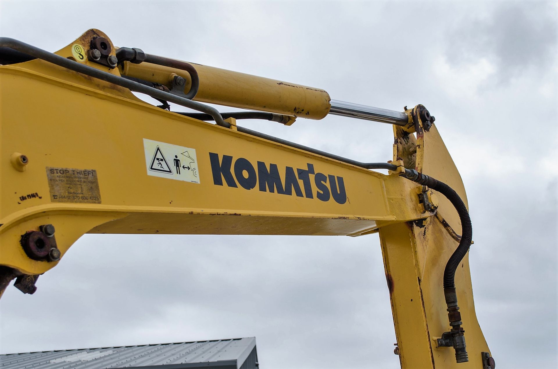 Komatsu PC45R 4.5 tonne rubber tracked mini excavator Year: 2004 S/N: 22289 Recorded Hours: 6109 - Image 14 of 20